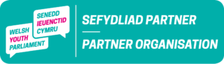 Logo Sefydliad Partner Senedd Ieuenctid Cymru